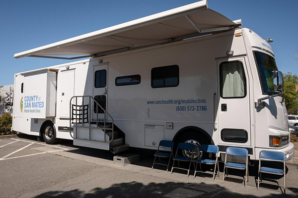 San Mateo County Event Center Hosts San Mateo County Health Mobile Clinic